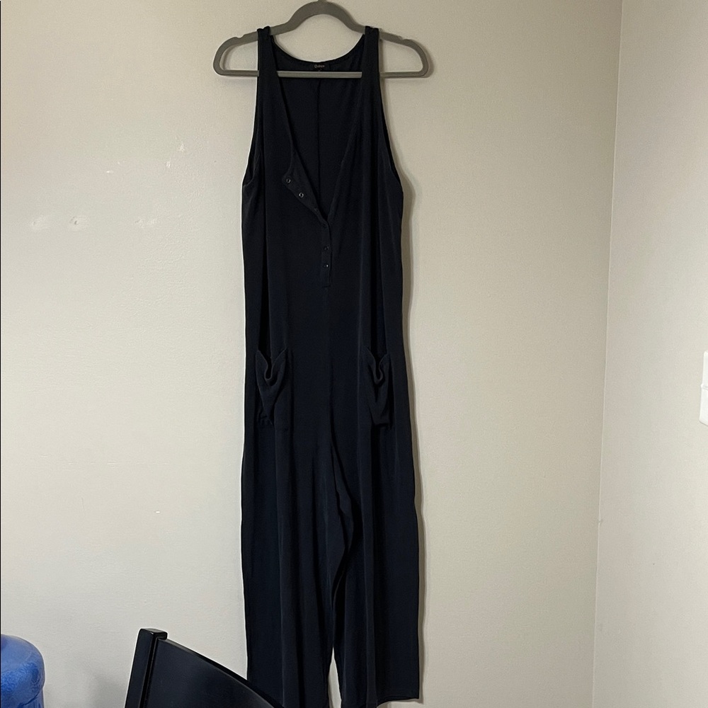 Quince Elegant Black Jumpsuit